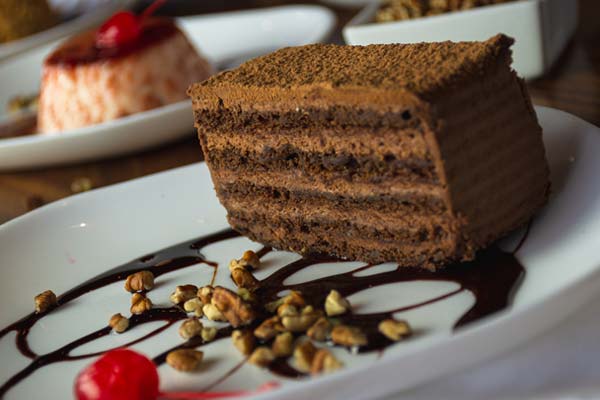 Pastel de chocolate Layer